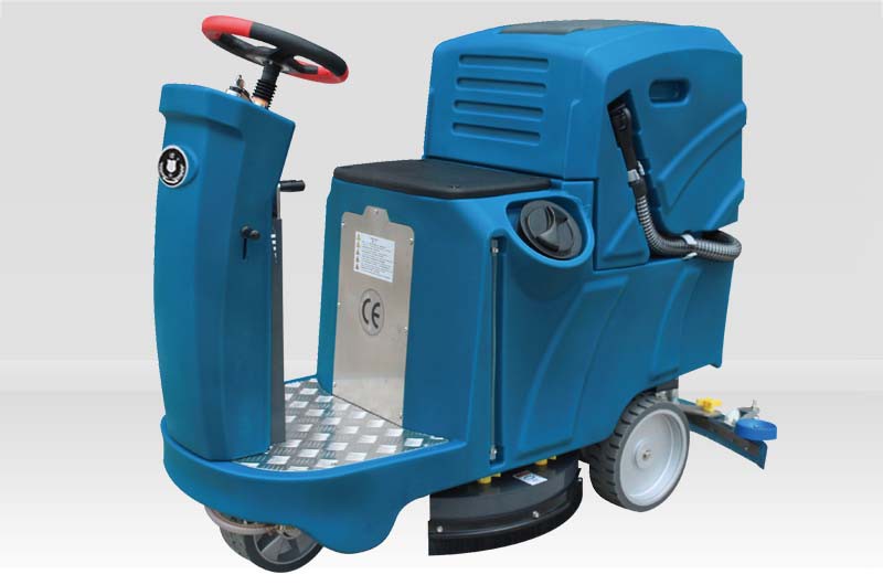 （潔士M5小型電動駕駛式洗地吸幹機）（適用於工廠、超市、地下車庫、醫院、汽車站、火車站、高鐵站、飛機場等）
